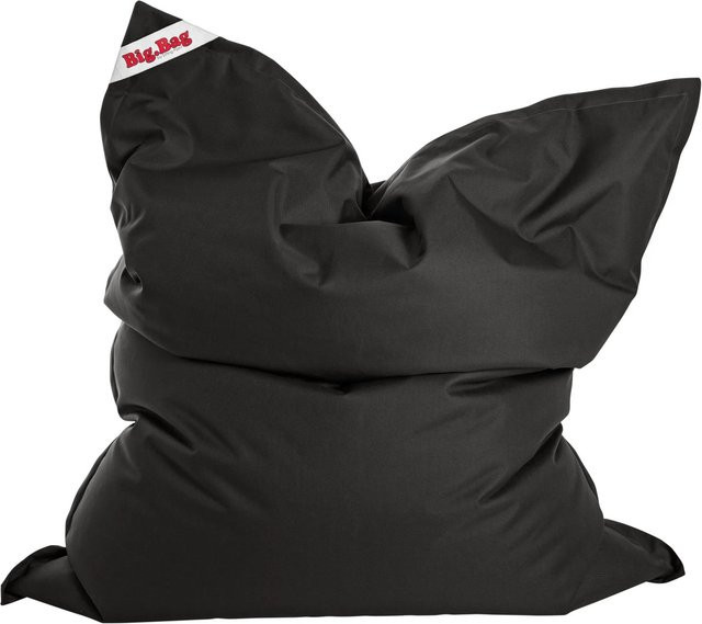Sitting Point Sitzsack Big Bag Brava 380 in Schwarz aus Polyester mit abnehmbarem Bezug - Bild 1
