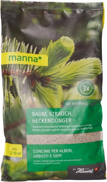 Manna Baum-, Strauch- und Heckendünger mit 1 kg Füllmenge - Bild 1