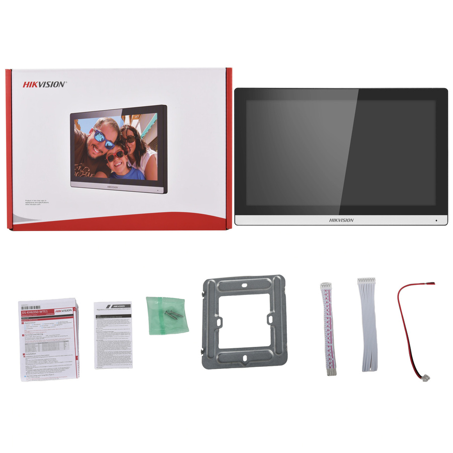 Hikvision DS-KH6350-WTE1 Video-Innenstation mit 7-Zoll TFT-Touchscreen, Sprachnachrichten-Unterstützung und Hik-Connect App Steuerung - Bild 2
