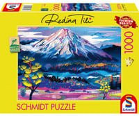 Schmidt Spiele Puzzle Redina Tili Die Ruhe des Berges, Mehrfarbig, 1000 Teile - Bild 1