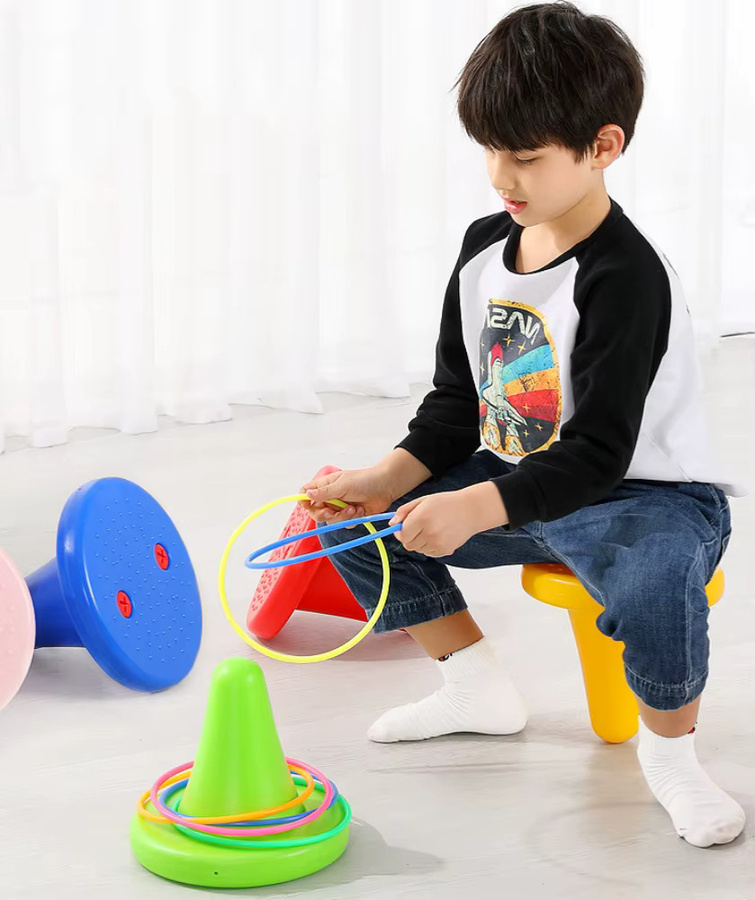 soulbao Kinder Balance Stuhl, Hocker, Sensorische Integration Training Ausrüstung - Bild 2