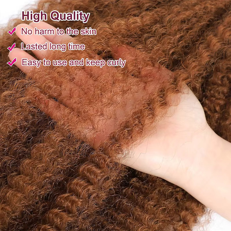 Suri Hair Marley Twist Häkelzöpfe, Kinky Kunstfaser, Unisex - Bild 3