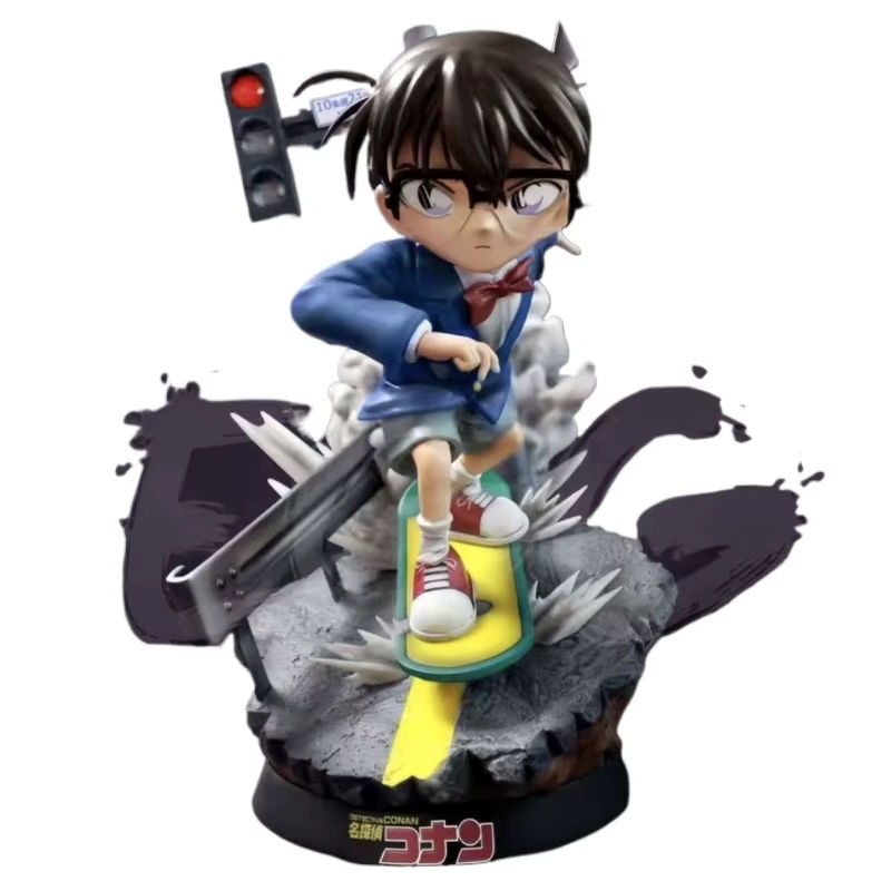 Bandai Conan Edogawa Spielfigur aus Kunstharz, mehrfarbig, Desktop-Modell für Büro und Arbeitszimmer - Bild 2