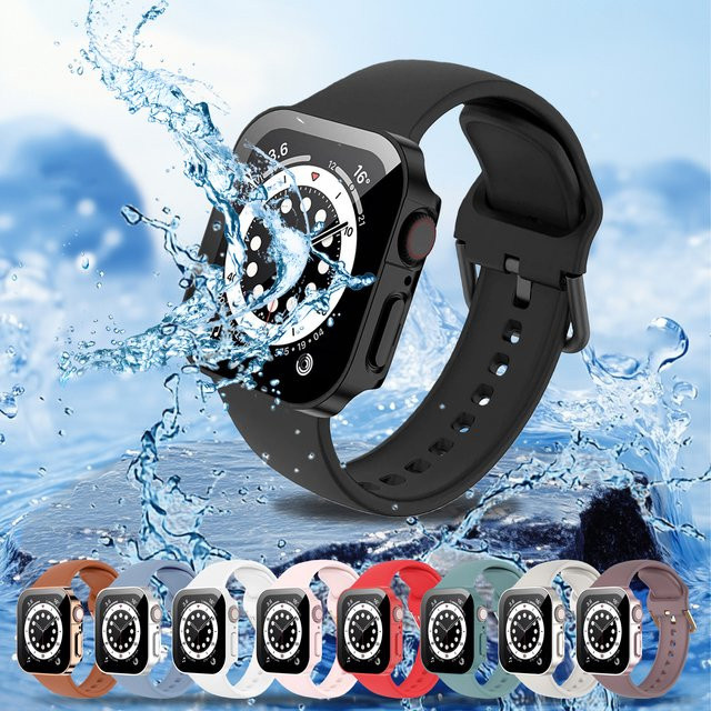 samusak Uhrenarmband Silikon, Schwarz, Unisex - Bild 1