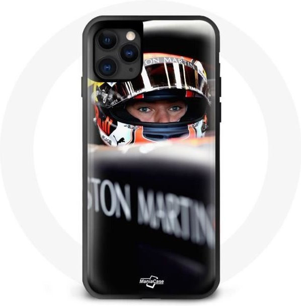 MANIACASE iPhone 12 Pro Hülle Formel 1 in Schwarz mit Stoßschutz - Bild 1