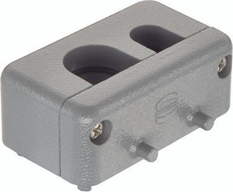 HARTING Split Hood 09 30 010 0498 09300100498 aus Aluminium in Grau - Bild 1