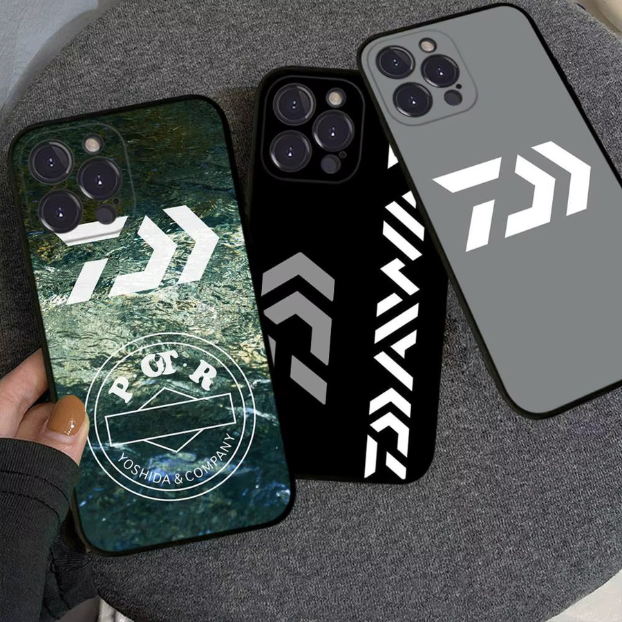 Daiwa Fishing Logo Handyhülle für iPhone 14 Plus 13 Mini 11 16 15 17 Pro Max stoßfest - Bild 3