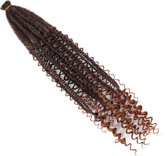jeedou Dreadlock-Verlängerung, 24 Zoll, Faux Locs, synthetisch - Bild 1