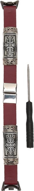 Neoglint Uhrenarmband PU-Leder, Vintage, Braun, Unisex - Bild 1