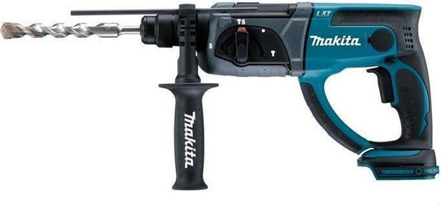 Makita DHR202Z Akku-Bohrhammer aus der LXT Serie in Schwarz-Blau-Silber-Petrol - Bild 1