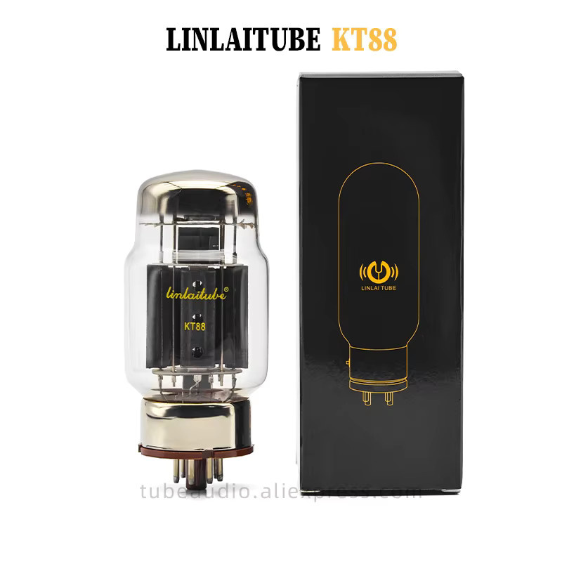 Linlai KT88 HiFi-Vakuumröhrenverstärker Stereo-Verstärker in Transparent-Optik - Bild 3