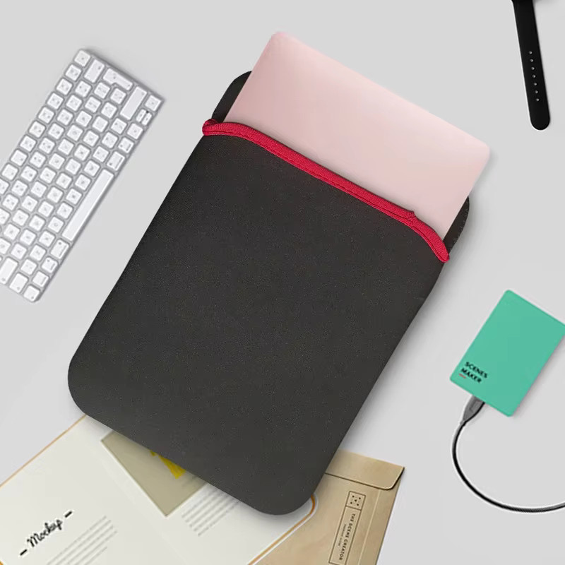 ZNOVAY Laptop-Taschenhülle für MacBook Air Pro, HUAWEI, Xiaomi und HP Notebook-Computer in Schwarz oder Rot - Bild 4