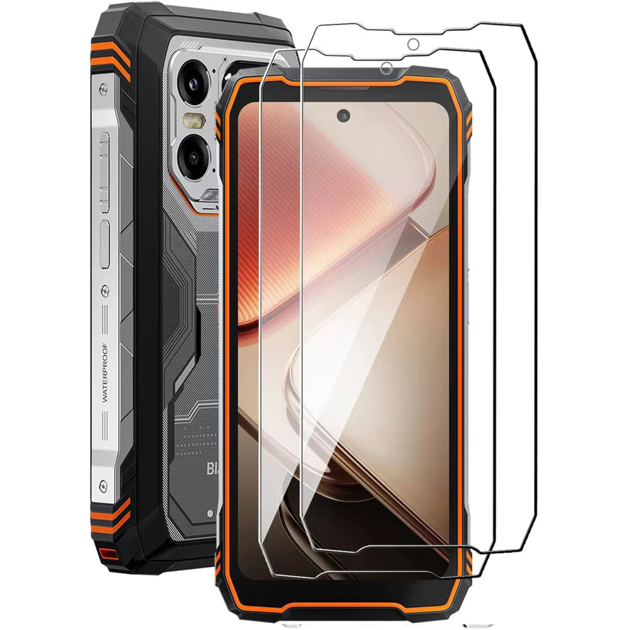 Blackview XPLORE 1 und XPLORE 2 Displayschutzfolie aus 2.5D 9H gehärtetem Glas, transparent - Bild 5