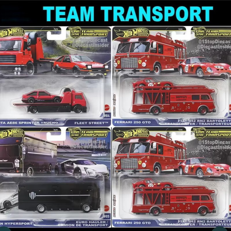 Hot Wheels Team Transport Set, Auto Hauler, 1:64, Diecast - Bild 5