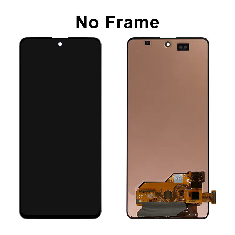 Samsung Galaxy A51 A515 AMOLED LCD Display Bildschirm Baugruppe mit Rahmen und Touchscreen Digitizer in Schwarz - Bild 3