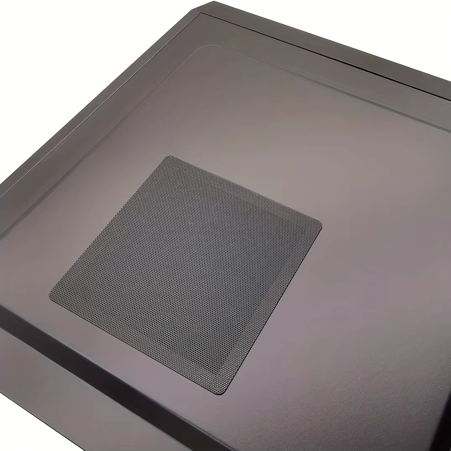 3er-Pack magnetische Staubfilter aus ultrafeinem PVC-Netz für PC-Computergehäuse in Schwarz - Bild 2