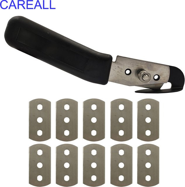 Vinyl Wrapping Cutter mit austauschbarer Metallklinge in Schwarz für Folien, Aufkleber und Carbonfaser - Bild 1
