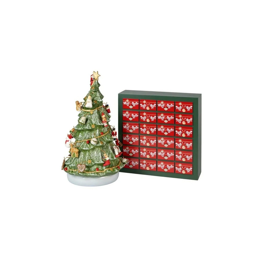 Villeroy & Boch Christmas Toys Memory Adventskalender mit 3D Baum in Multicolor - Bild 2