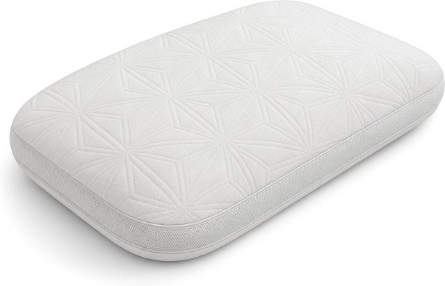 hERZtal 3-Schicht-Kissen mit Memory-Foam, reversibel Sommerseite und Winterseite, Weiß, B/T/H: 60 x 40 x 15 cm - Bild 1