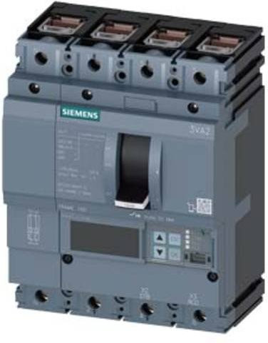 Siemens 3VA2110-8JP46-0AA0 Leistungsschalter in Grau mit einem Einstellbereich von 40 - 100A und einer maximalen Schaltspannung von 690 V/AC - Bild 1