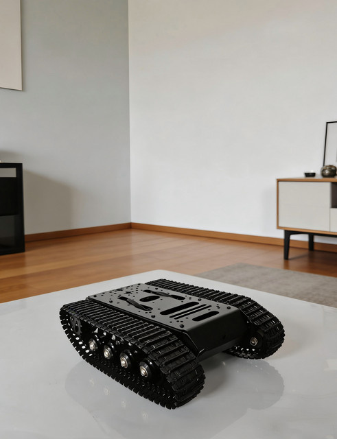 YoufangSmart Panzerroboter-Kit, Metall, Schwarz - Bild 1