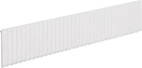 Hager VZ416 Universal Abdeckstreifen für 18 Module in RAL7035 Grau - Bild 1