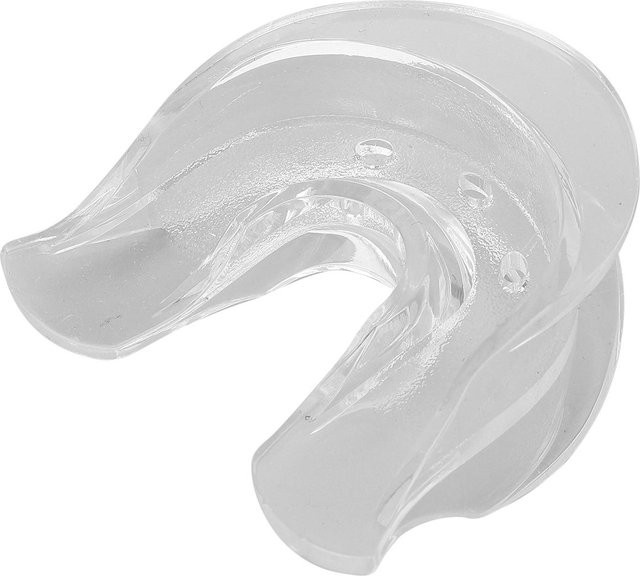 Zahnschiene 3-Loch Anti-Knirschen Nachtschiene, White, Unisex - Bild 1
