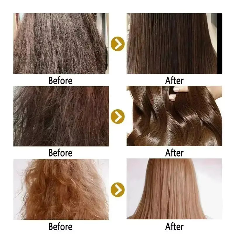 Hoygi Keratin Haarmaske Creme, für strapaziertes Haar, Unisex - Bild 1