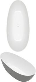 Villeroy & Boch Badewanne CoD Antao, freistehend, rechteckig, Mineralguss, weiß, B/T/H: 170 x 75 x 50 cm - Bild 1