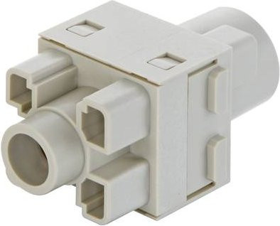HARTING Doppelmodul 1 Crimpen in Weiß - Bild 1