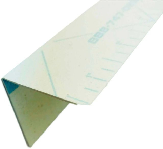 Strait-Flex Kantenprofil Big-Stick 300 90 Grad in Weiß aus Papier, B: 5,0 cm, H: 274 cm - Bild 1