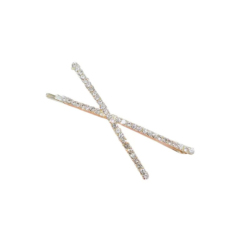 Haarnadel Kreuz, Strass, Mädchen - Bild 3
