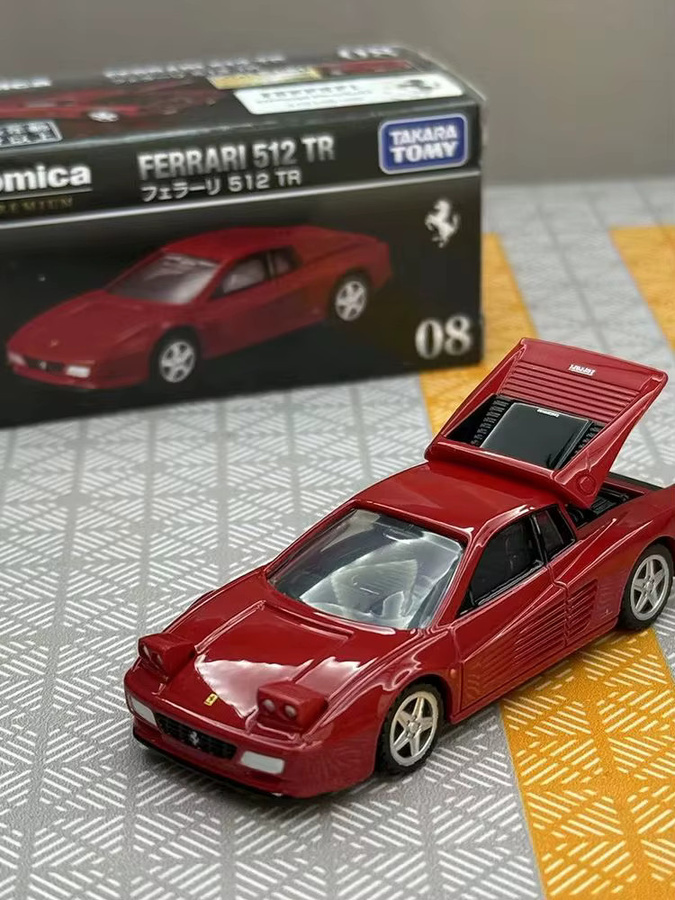 Takara Tomy Tomica Premium 08 Ferrari 512 TR, Automodell, 1:64, Metall - Bild 3