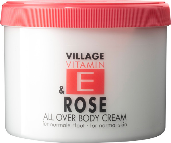 Village Vitamin E Rose All Over Body Cream, Körpercreme, Unisex - Bild 1