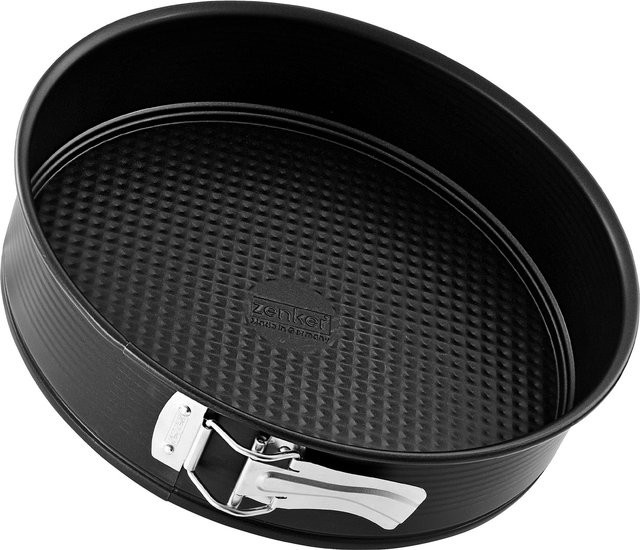 Zenker Springform rund aus Aluminium, Schwarz, Durchmesser: 26 cm, Antihaftbeschichtung - Bild 1
