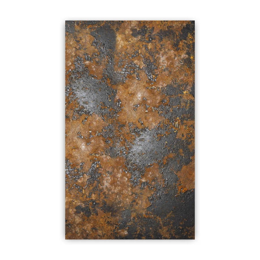 Walllux Duschrückwand Industrial Rust in Steinoptik, Farbe Braun/Multicolor, B/H: 150 x 255 cm, Material: Alu-Verbund 3 mm - Bild 2