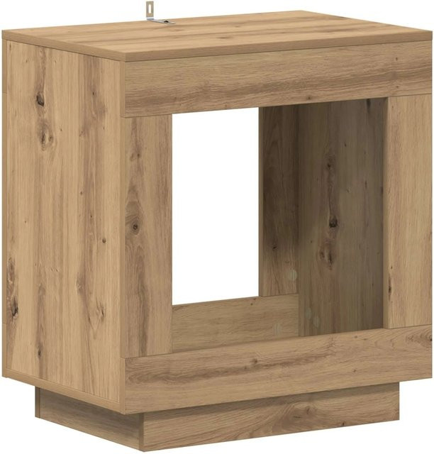 vidaXL Beistelltisch Artisan-Eiche in Braun, Modernes Design aus Holzwerkstoff, B/T/H: 40 x 20 x 65 cm - Bild 1
