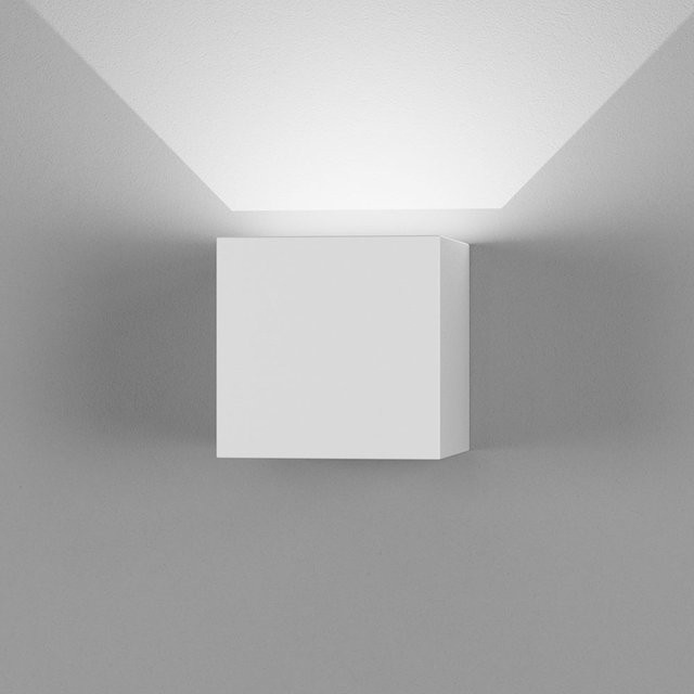 DLS Lighting Secret Up LED-Wandleuchte in Weiß aus Aluminium für Garten und Flur mit IP54 Schutzart - Bild 1