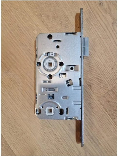 PROFI Einsteckschloss WC DIN Links in Silber - Bild 1