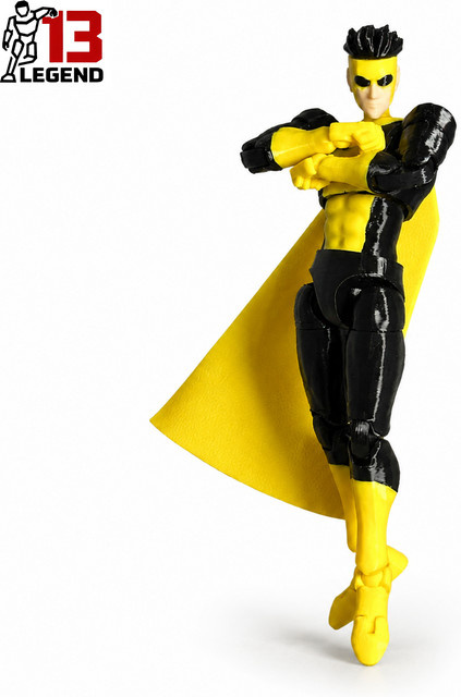 Legend13 Unbesiegbare Sinister Mark Actionfigur, 3D-Gedrucktes Anime-Modell, Mehrgelenkige Poseierbare Sammlerfigur - Bild 1