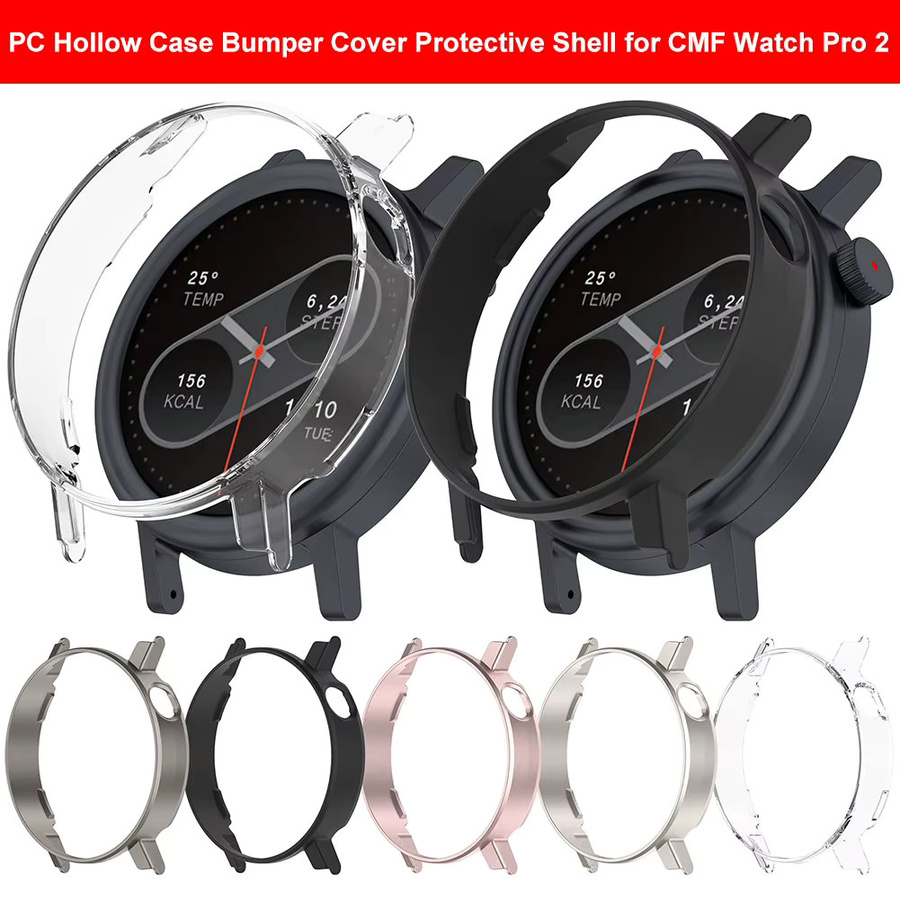 CMF Smartwatch Schutzhülle, Kunststoff, transparent, Unisex - Bild 3