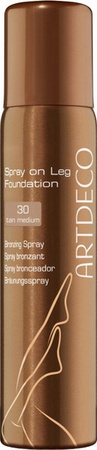 Artdeco Spray on Leg Foundation, 30 tan medium, Unisex