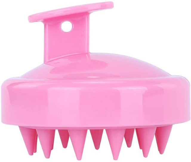TOMTOP Kopfhaut-Massagegerät, Silikon, Rosa, Unisex - Bild 1