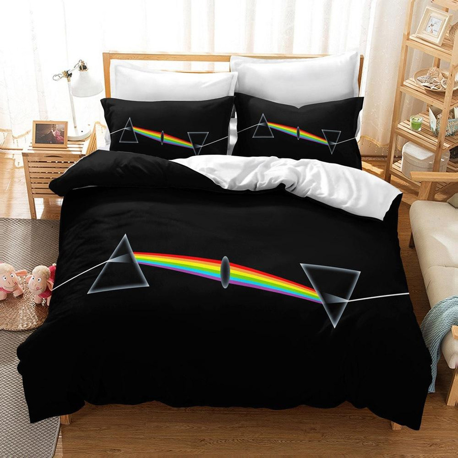 Dreiteiliges Bettwäsche-Set Floyd Serie in King-Größe - Bild 1