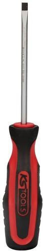 KS Tools ERGOTORQUEplus Schlitz-Schraubendreher aus Edelstahl in Rot, Länge: 15,5 cm - Bild 1