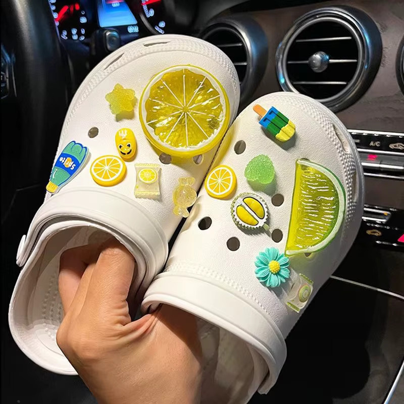 SMATLELF Schuh-Charms-Set, Zitronen, Schuhzubehör - Bild 2