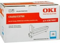 OKI Trommel-Kit Cyan für C5650 und C5750 mit 20000 Seiten Reichweite (43870007) - Bild 2