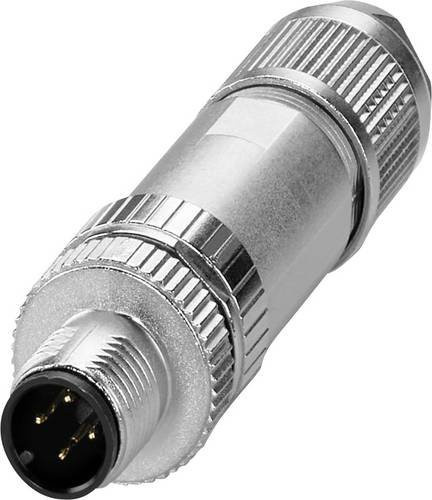 Phoenix Contact 1424666 Steckverbinder aus Zinkdruckguss in Silber - Bild 1