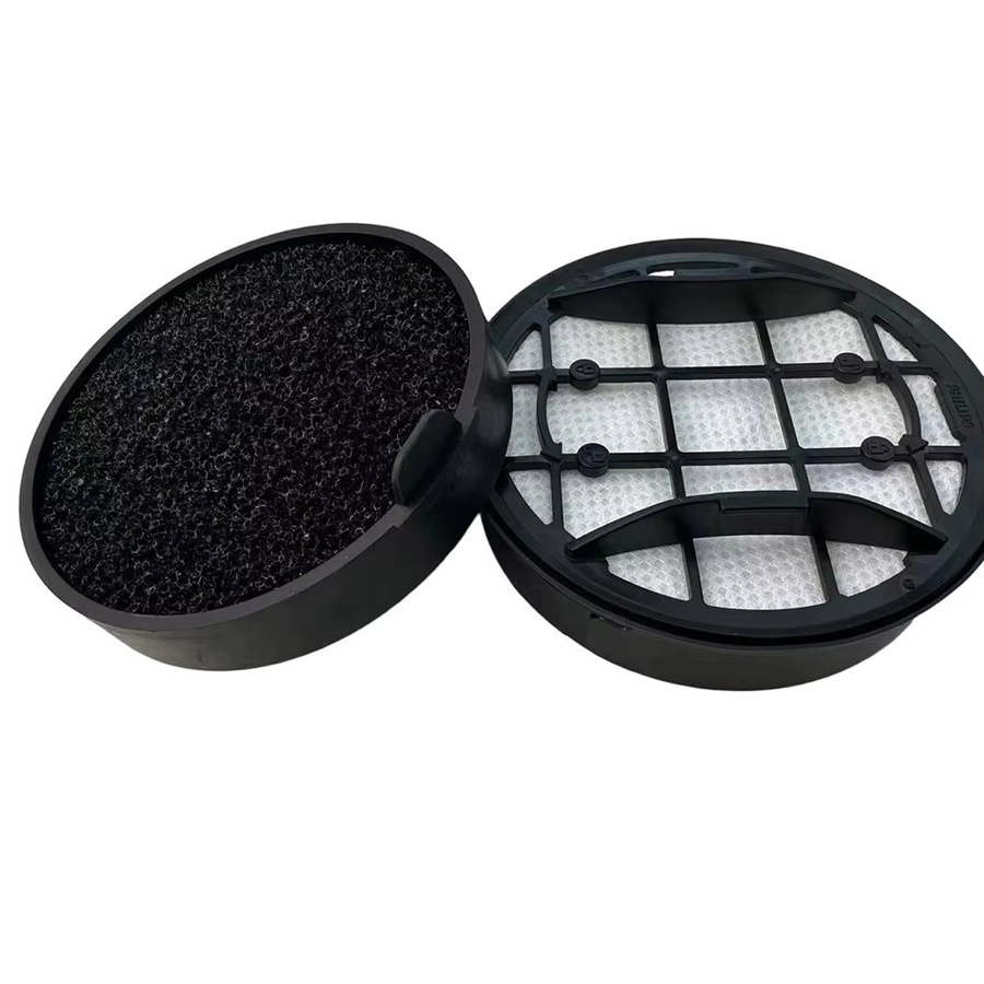 LEENKEA Filterset für VC 7000 und 8000 Staubsauger, 2/4 Stück Ersatzfilter mit waschbarem Schaumstofffilter und Einlassfilter für XC7053, Schwarz - Bild 3