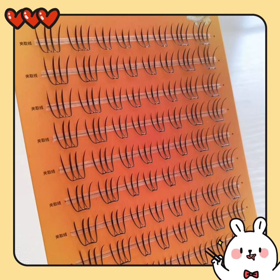 WINKLURE Wimperncluster Manga-Stil, natürlich, Unisex - Bild 3